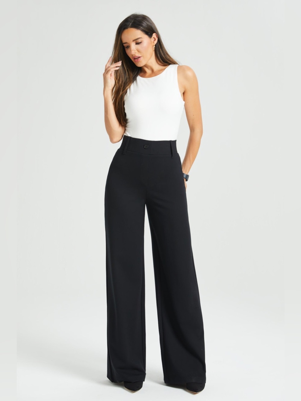 BETABRAND Classic Pants | Wide L